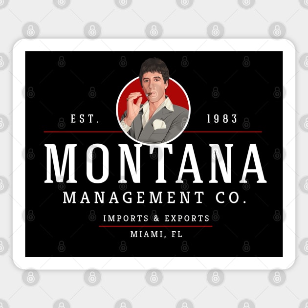 Montana Management Co.  imports exports - Miami, FL Magnet by BodinStreet